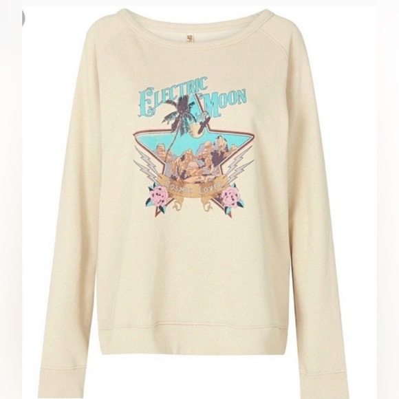 Spell & The Gypsy Electric Moon Sloppy Joe Sweater M - Picture 9 of 14